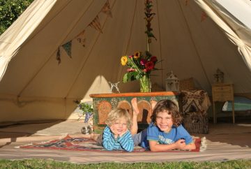 family glamping cotswolds
